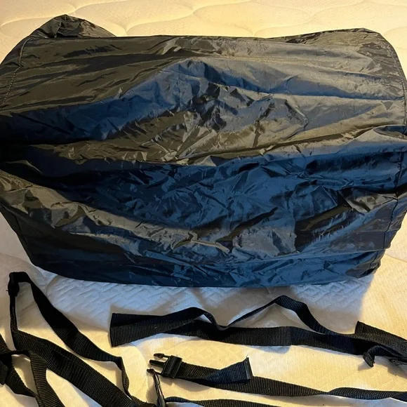 Black Skull Design Men's Bag